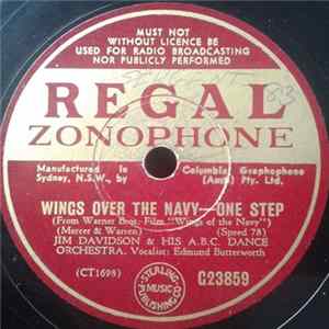 Download Jim Davidson & His A.B.C. Dance Orchestra - Wings Over The Navy / There'll Always Be An England
