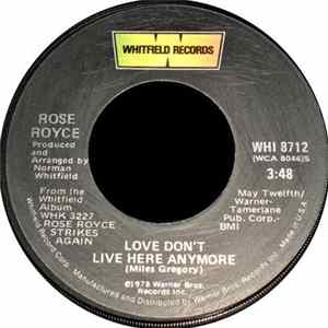 Download Rose Royce - Love Don't Live Here Anymore