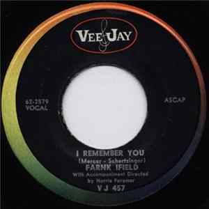 Download Farnk Ifield - I Remember You / I Listen To My Heart