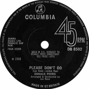 Download Donald Peers - Please Don't Go