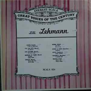 Download Lilli Lehmann - Lilli Lehmann
