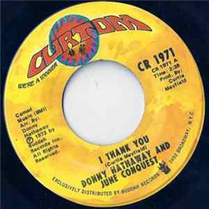 Download Donny Hathaway And June Conquest - I Thank You / Just Another Reason