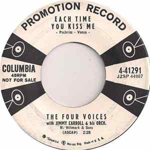 Download The Four Voices - Each Time You Kiss Me / The Box