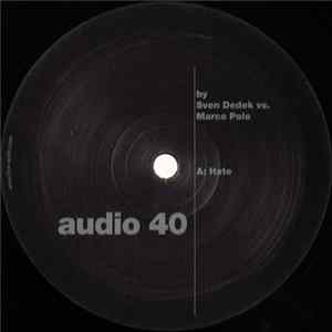 Download Sven Dedek vs. Marco Polo - Hate EP