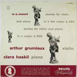 Download Clara Haskil, Arthur Grumiaux, Mozart - Sonaten Für Klavier Und Violine