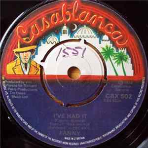 Download Fanny - I've Had It