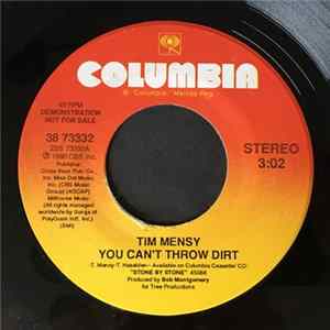 Download Tim Mensy - You Can't Throw Dirt