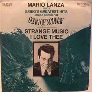 Download Mario Lanza - Mario Lanza Sings Griegs' Greatest Hits Made Popular In Song Of Norway