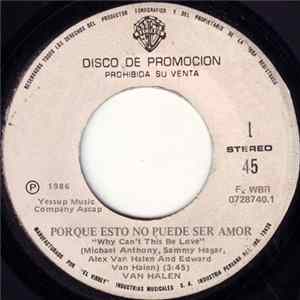 Download Van Halen - Porque Esto No Puede Ser Amor = Why Can't This Be Love