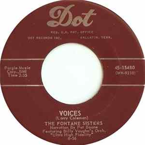 Download The Fontane Sisters - Voices / Lonesome Lover Blues