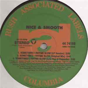 Download Nice & Smooth - Sometimes I Rhyme Slow