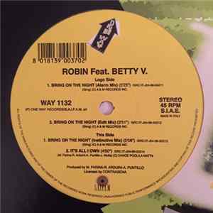 Download Robin Feat. Betty V - Bring On The Night
