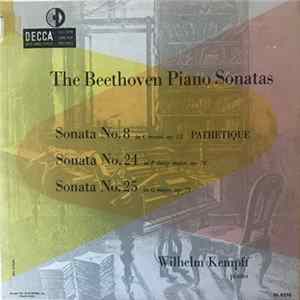 Download Beethoven, Wilhelm Kempff - The Beethoven Piano Sonatas: Sonata No. 8 In C Minor, Op. 13 Pathetique / Sonata No. 24 In F Sharp Major, Op. 78 / Sonata No. 25 In G Major, Op. 79