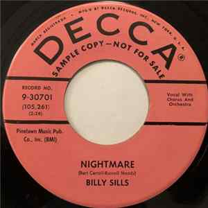 Download Billy Sills - Nightmare / Dippy-Do