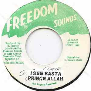 Download Prince Alla, Unknown Artist - I See Rasta / Fire Pan Pet Tro Jam
