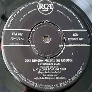 Download Ivie Anderson With Duke Ellington And His Orchestra - Duke Ellington Presents Ivie Anderson