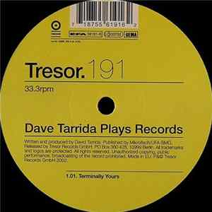 Download Dave Tarrida - Plays Records
