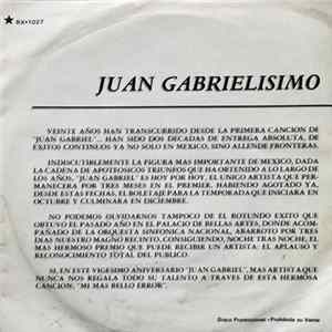 Download Juan Gabriel - Juan Gabrielisimo - Mi Mas Bello Error