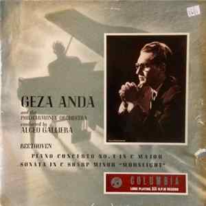 Download Beethoven, Géza Anda, Philharmonia Orchestra, Alceo Galliera - Concerto No. 1 In C Major, Op. 15 / Sonata No. 14 In C Sharp Minor, Op. 27, No. 2 "Moonlight"