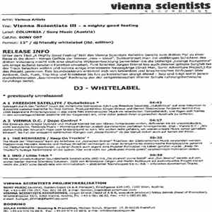 Download Various - Vienna Scientists III - A Mighty Good Feeling