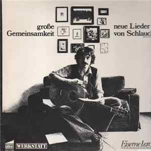 Download Bernd Köhler - Große Gemeinsamkeit - Neue Lieder Von Schlauch