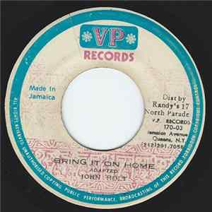 Download John Holt - Bring It On Home / Bring It On (Version)