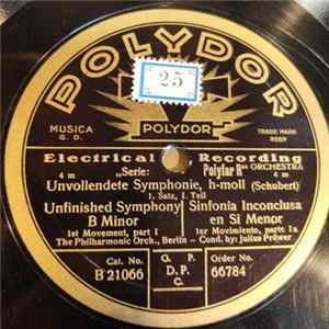 Download The State Opera Orchestra, Berlin - Unvollendete Symphony, H-Moll