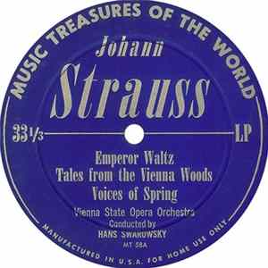 Download Johann Strauss / Von Suppé - Emperor Waltz / Tales From The Vienna Woods / Voices Of Spring / Overtures By Von Suppé
