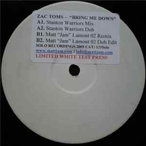Download Zac Toms - Bring Me Down
