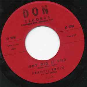 Download Frankie Ervin And The Spears - Why Did It End / Try To Care