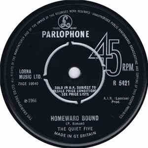 Download The Quiet Five - Homeward Bound / Ain't It Funny What Some Lovin' Can Do