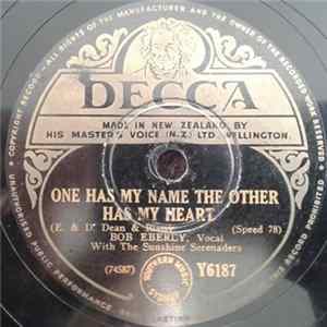 Download Bob Eberly With The Sunshine Serenaders, Jimmie Davis - One Has My Name The Other Has My Heart