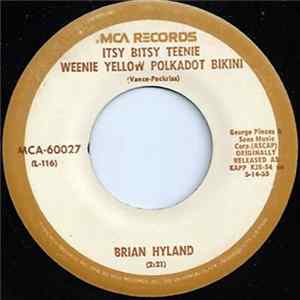 Download Brian Hyland / Jerry Keller - Itsy Bitsy Teenie Weenie Yellow Polkadot Bikini / Here Comes Summer