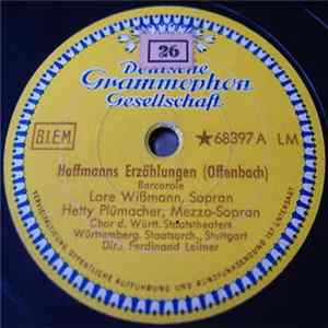 Download Lore Wißmann, Hetty Plümacher - Hoffmanns Erzählungen