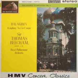 Download Sir Thomas Beecham / Balakirev - Symphony No. 1 In C Major