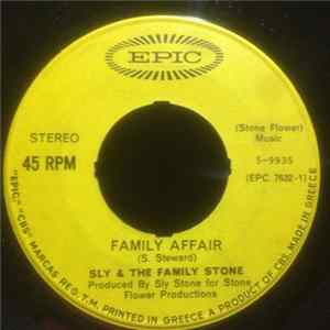 Download Sly & The Family Stone - Family Affair / Luv N' Haight