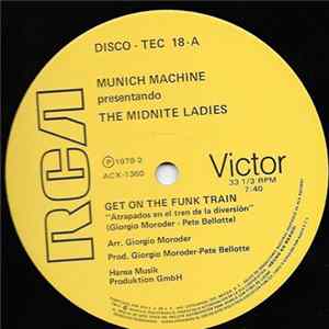 Download Munich Machine Presentando The Midnite Ladies - Get On The Funk Train
