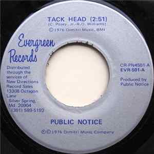 Download Public Notice - Tack Head / Our Love Is Fadeing