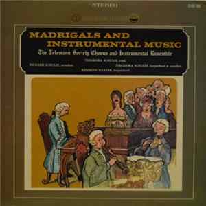 Download Telemann Society Chorus And Instrumental Ensemble - Madrigals And Instrumental Music