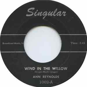 Download Ann Reynolds - Wind In The Willow / Say I Can Count On You
