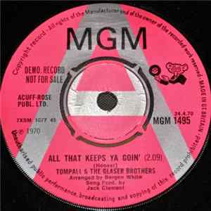 Download Tompall & The Glaser Brothers - All That Keeps Ya Goin'