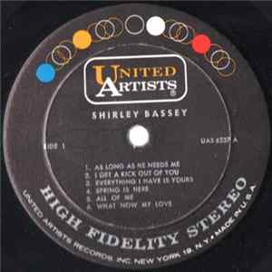 Download Shirley Bassey - Shirley Bassey Sings The Hit Song From Oliver Plus Other Popular Selections
