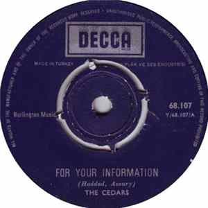 Download The Cedars - For Your Information / Hide If You Want To Hide