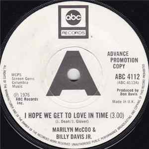 Download Marilyn McCoo & Billy Davis Jr. - I Hope We Get To Love In Time / There's Got To Be A Happy Ending