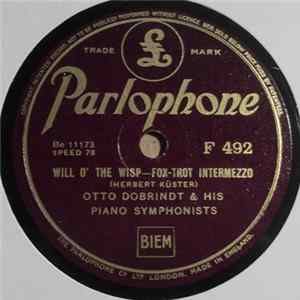Download Otto Dobrindt & His Piano Symphonists - Will O' The Wisp / Rouge Et Noir