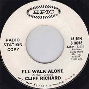 Download Cliff Richard & The Shadows - I'll Walk Alone / Blue Turns To Grey