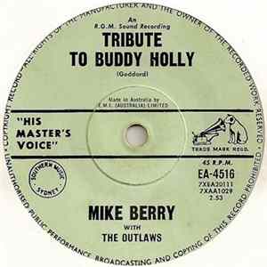 Download Mike Berry With The Outlaws - Tribute To Buddy Holly