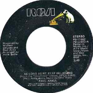 Download Paul Anka - As Long As We Keep Believing
