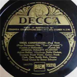 Download Adrian Rollini Quintet - True Confession / I've Hitched My Wagon To A Star