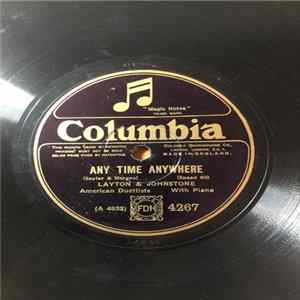 Download Layton & Johnstone - Any Time Anywhere / Shepherd Of The Hills